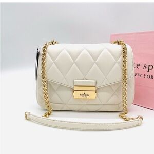 Kate Spade large Carey in parchment color. Like new.
